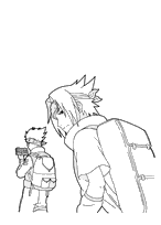 coloriage naruto sasuke et kakashi